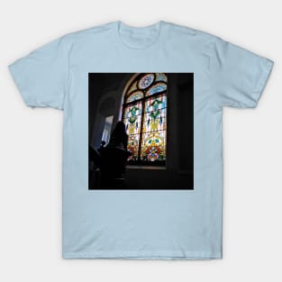 Girl in the Stained Glass window T-Shirt